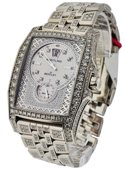 breitling flying b white gold|Breitling Bentley Flying B Bee White Gold Factory Diamonds.